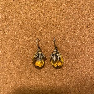 Lucky Brand Honey Bee Earrings